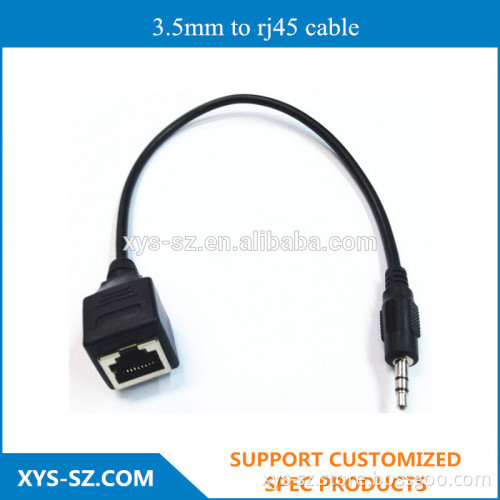 Factory direct sale 3.5mm to rj45 cable